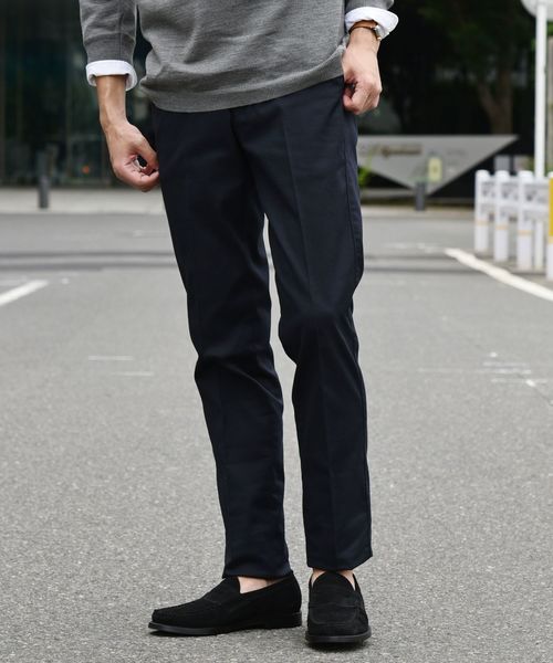 SHIPS(シップス)の「SC: T/C ツイル ストレッチ ノープリーツ パンツ(チノパンツ・メンズ・チャコールグレー/ベージュ/ネイビー・31inch/34inch/32inch/33inch/29inch/30inch)」の8枚目の写真
