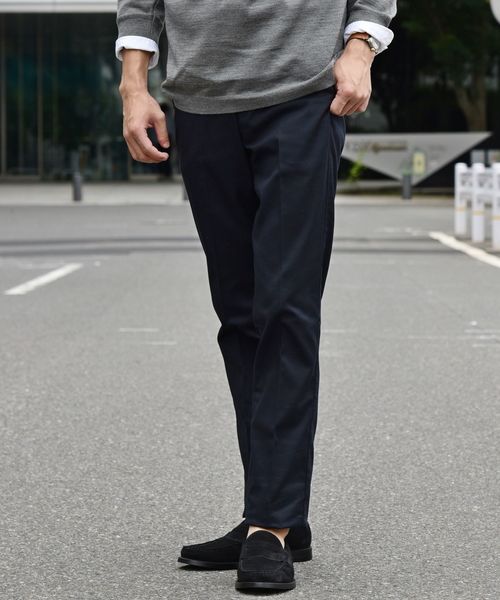 SHIPS(シップス)の「SC: T/C ツイル ストレッチ ノープリーツ パンツ(チノパンツ・メンズ・チャコールグレー/ベージュ/ネイビー・31inch/34inch/32inch/33inch/29inch/30inch)」の7枚目の写真