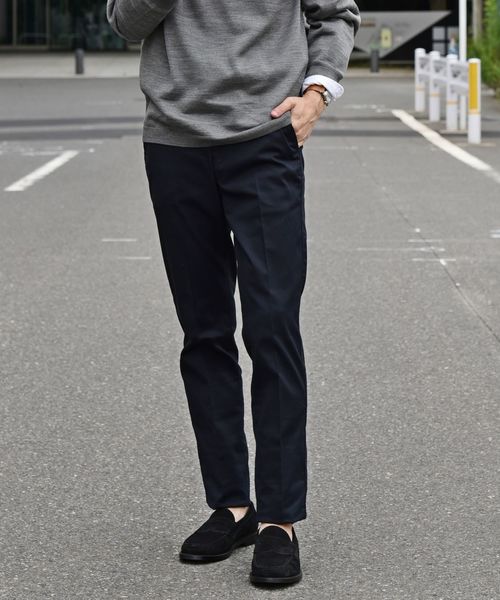 SHIPS(シップス)の「SC: T/C ツイル ストレッチ ノープリーツ パンツ(チノパンツ・メンズ・チャコールグレー/ベージュ/ネイビー・31inch/34inch/32inch/33inch/29inch/30inch)」の6枚目の写真