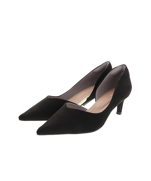 RANDA（ランダ）の「ストレスフリー/サイドオープンポインテッドトゥパンプス（パンプス・レディース・ブラック/グレー/カーキ/その他/ブラウン/グレイッシュベージュ・23/24/25/25.5/22.5/24.5/23.5/22）」の16枚目の写真