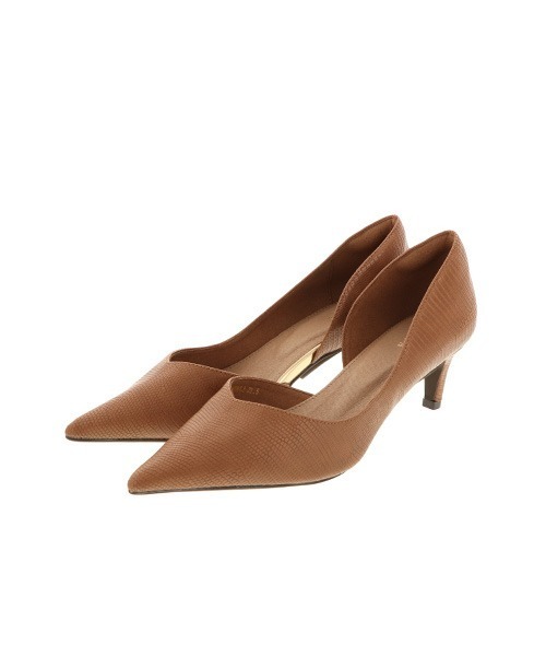 RANDA（ランダ）の「ストレスフリー/サイドオープンポインテッドトゥパンプス（パンプス・レディース・ブラック/グレー/カーキ/その他/ブラウン/グレイッシュベージュ・23/24/25/25.5/22.5/24.5/23.5/22）」の7枚目の写真