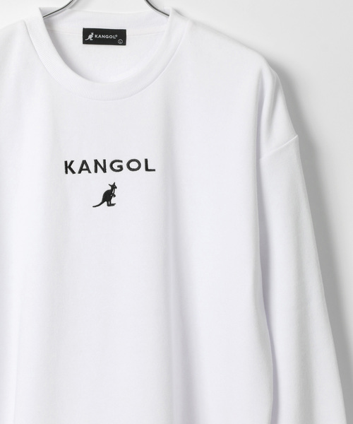 KANGOL�i�J���S�[���j�́uKANGOL/�J���S�[�� �ʒ� �r�b�O�V���G�b�g �~�j���S�h�J �v���I�[�o�[ �X�E�F�b�g �g���[�i�[�i�X�E�F�b�g�j�v�b�z���C�g