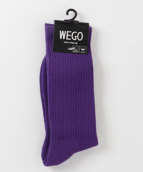 WEGO（ウィゴー）の「WEGO/レギュラーソックス（ソックス/靴下・メンズ・ホワイト/ブラック/カーキ/ブラウン/ダークブラウン/ダークグリーン/オレンジ/ベージュ/パープル/マスタード・FREE）」の20枚目の写真