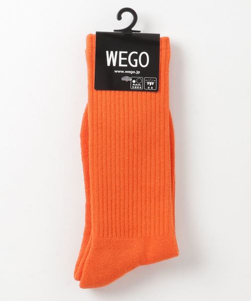 WEGO（ウィゴー）の「WEGO/レギュラーソックス（ソックス/靴下・メンズ・ホワイト/ブラック/カーキ/ブラウン/ダークブラウン/ダークグリーン/オレンジ/ベージュ/パープル/マスタード・FREE）」の22枚目の写真