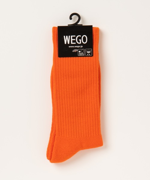 WEGO（ウィゴー）の「WEGO/レギュラーソックス（ソックス/靴下・メンズ・ホワイト/ブラック/カーキ/ブラウン/ダークブラウン/ダークグリーン/オレンジ/ベージュ/パープル/マスタード・FREE）」の11枚目の写真