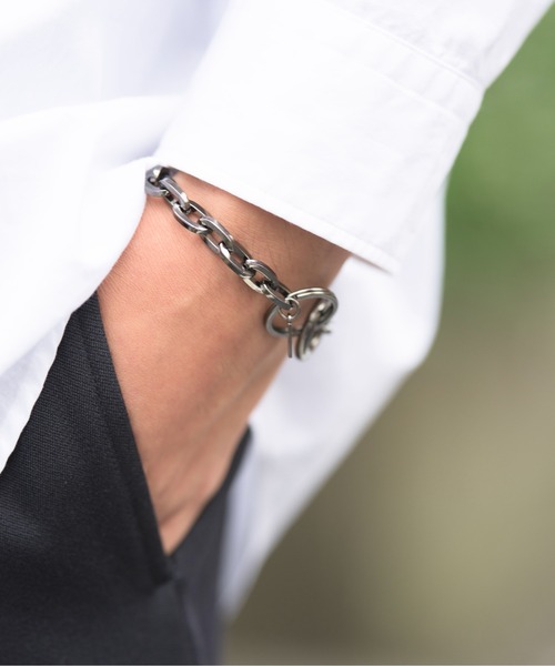 NUMBER (N)INE(ナンバーナイン)の「【NUMBER (N)INE】シルバー999キーチェーン&ブレスレット(ブレスレット・メンズ・シルバー/シルバー系その他/ブラック/ブラック系その他・FREE)」の17枚目の写真