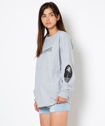 【Safari掲載】LOGO L/S TEE by PALM/STRIPES