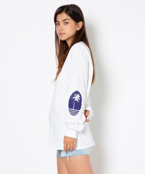 Revo.(レボ)の「【Safari掲載】LOGO L/S TEE by PALM/STRIPES(Tシャツ/カットソー・メンズ・ブラック/ピンク/グレー/ホワイト・M/L/S/XL)」の12枚目の写真