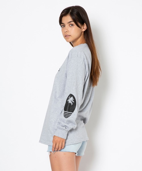 Revo.(レボ)の「【Safari掲載】LOGO L/S TEE by PALM/STRIPES(Tシャツ/カットソー・メンズ・ブラック/ピンク/グレー/ホワイト・M/L/S/XL)」の8枚目の写真