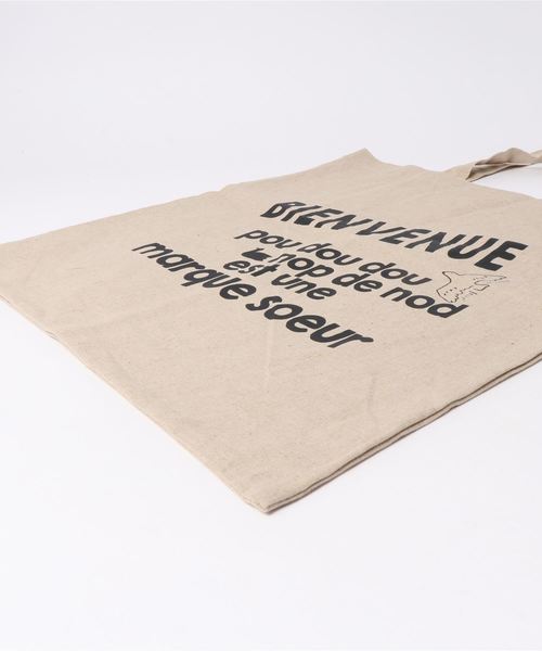 nop de nod（ノップドゥノッド）の「マルシェバッグ (Laukku fold)（トートバッグ・レディース・グレー/モカ/クリアレッド/スミクロ/ネイビー/カーキ・8/3）」の22枚目の写真