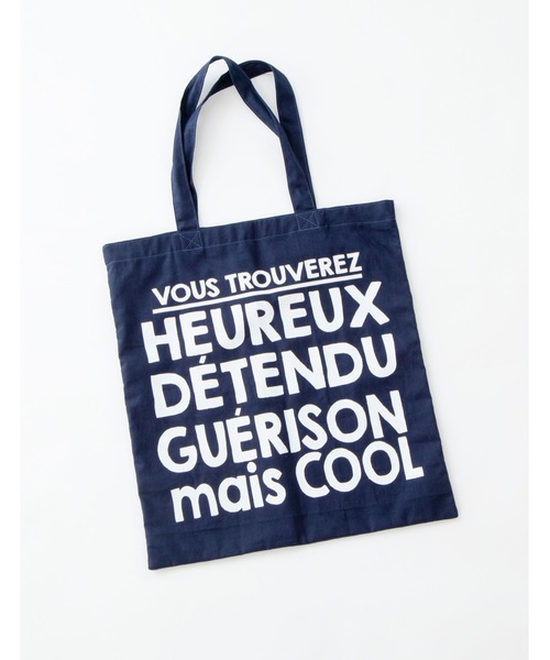 nop de nod（ノップドゥノッド）の「マルシェバッグ (Laukku fold)（トートバッグ・レディース・グレー/モカ/クリアレッド/スミクロ/ネイビー/カーキ・8/3）」の2枚目の写真