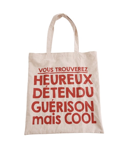 nop de nod（ノップドゥノッド）の「マルシェバッグ (Laukku fold)（トートバッグ・レディース・グレー/モカ/クリアレッド/スミクロ/ネイビー/カーキ・8/3）」の8枚目の写真