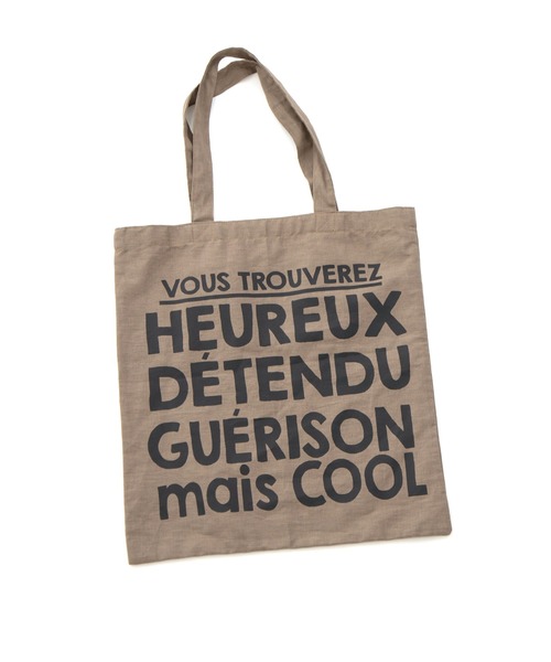 nop de nod（ノップドゥノッド）の「マルシェバッグ (Laukku fold)（トートバッグ・レディース・グレー/モカ/クリアレッド/スミクロ/ネイビー/カーキ・8/3）」の9枚目の写真