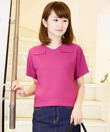 EDIT. FOR LULU | ◆JENEVIEVEコラボクレーププルオーバー(シャツ/ブラウス)