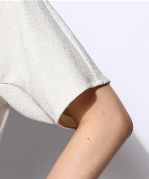 EDIT. FOR LULU（エディットフォールル）の「◆JENEVIEVEコラボクレーププルオーバー（シャツ/ブラウス・レディース・ホワイト/ピンク・FREE）」の9枚目の写真