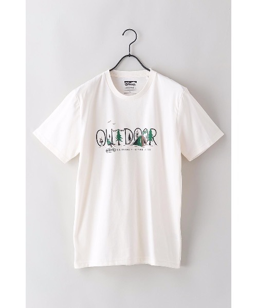 OUTDOOR PRODUCTS APPAREL(アウトドアプロダクツアパレル)の「ドライ機能付き グラフィックプリントT 速乾性(Tシャツ/カットソー・メンズ・ブラウン/アイボリー/ベージュ/ホワイト系その他/エメラルド/ホワイト/ネイビー/ブラック/オレンジ/チャコールグレー・MEDIUM/LARGE/X-LARGE/SMALL)」の15枚目の写真