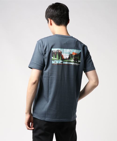 OUTDOOR PRODUCTS APPAREL(アウトドアプロダクツアパレル)の「ドライ機能付き グラフィックプリントT 速乾性(Tシャツ/カットソー・メンズ・ブラウン/アイボリー/ベージュ/ホワイト系その他/エメラルド/ホワイト/ネイビー/ブラック/オレンジ/チャコールグレー・MEDIUM/LARGE/X-LARGE/SMALL)」の17枚目の写真