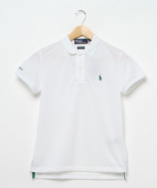 POLO RALPH LAUREN(ポロ ラルフ ローレン)の「アース ポロシャツ(ポロシャツ・レディース・ホワイト・SMALL/MEDIUM/LARGE/X-LARGE/X-SMALL)」の2枚目の写真