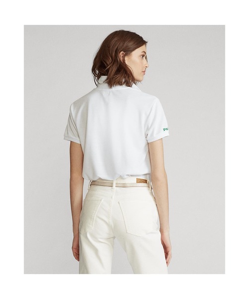 POLO RALPH LAUREN(ポロ ラルフ ローレン)の「アース ポロシャツ(ポロシャツ・レディース・ホワイト・SMALL/MEDIUM/LARGE/X-LARGE/X-SMALL)」の6枚目の写真