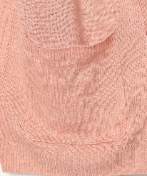 BAYFLOW（ベイフロー）の「リネンラップカーディガン（カーディガン/ボレロ・メンズ・ピンク/ライトグリーン/ネイビー/ベージュ・LARGE/MEDIUM）」の22枚目の写真