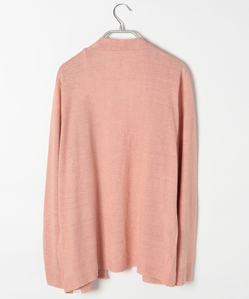 BAYFLOW（ベイフロー）の「リネンラップカーディガン（カーディガン/ボレロ・メンズ・ピンク/ライトグリーン/ネイビー/ベージュ・LARGE/MEDIUM）」の20枚目の写真