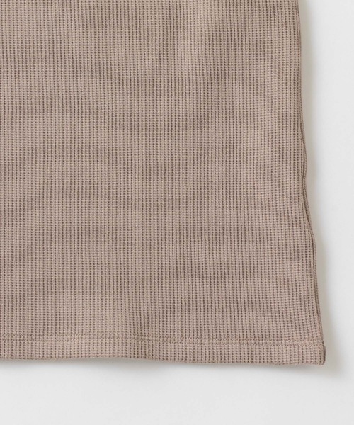 mystic（ミスティック）の「ワッフルスクエアタンクトップ（タンクトップ・レディース・アイボリー/ブラック/モカ/オレンジ・FREE）」の11枚目の写真