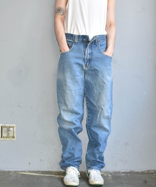 トミーヒルフィガーTOMMY HILFIGERデニムパンツワイドヴィンテージ クレアハイライズワイドジーンズ | トミー ジーンズ | トミー