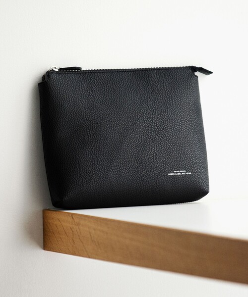 green label relaxing(グリーンレーベルリラクシング)の「CIBO レザーライク 2WAY ショルダー クラッチ バッグ(ショルダーバッグ・メンズ・ブラック/ダークブラウン/ネイビー・FREE)」の17枚目の写真