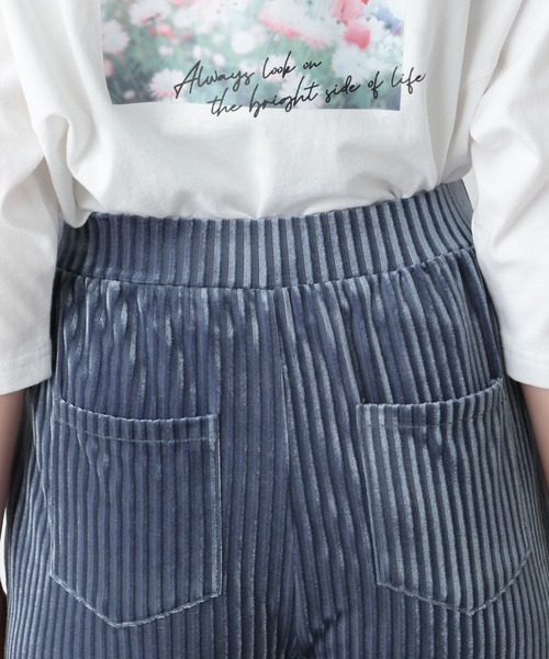 Heather(ヘザー)の「プリーツベロアパンツ 896365(その他パンツ・レディース・アイボリー/ブラック/ブルー・FREE)」の15枚目の写真