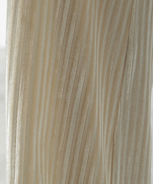 Heather(ヘザー)の「プリーツベロアパンツ 896365(その他パンツ・レディース・アイボリー/ブラック/ブルー・FREE)」の19枚目の写真