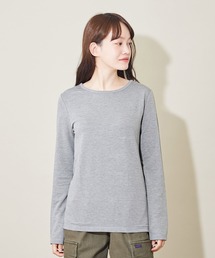 CUBE SUGAR（キューブシュガー）の「WEB限定 極暖・吸汗 速乾 ストレッチ 長袖 クルーネック（Tシャツ/カットソー）」