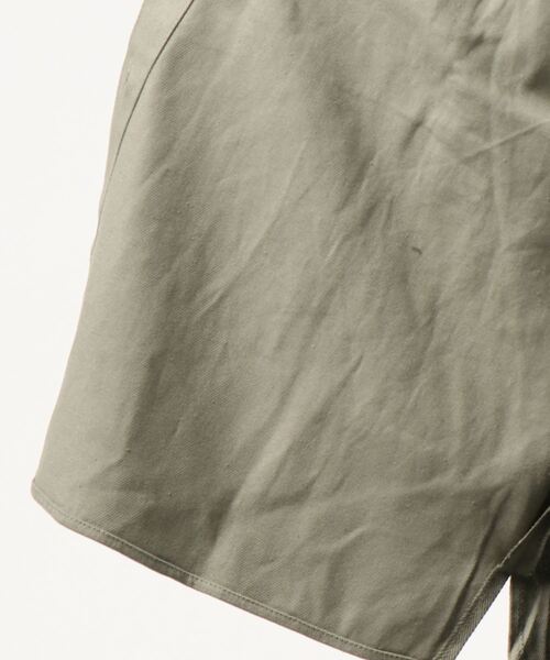 KOBE LETTUCE（コウベレタス）の「ツイルシャツジャケット（その他アウター・レディース・ベージュ/カーキ/チャコール・FREE）」の4枚目の写真
