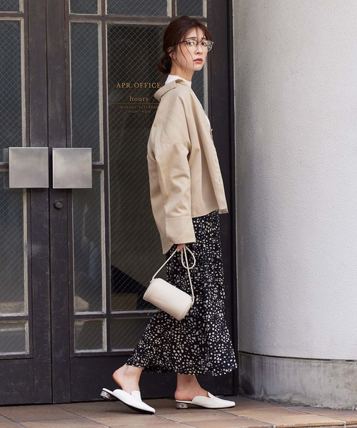 KOBE LETTUCE（コウベレタス）の「ツイルシャツジャケット（その他アウター・レディース・ベージュ/カーキ/チャコール・FREE）」の14枚目の写真