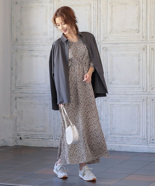 KOBE LETTUCE（コウベレタス）の「ツイルシャツジャケット（その他アウター・レディース・ベージュ/カーキ/チャコール・FREE）」の9枚目の写真