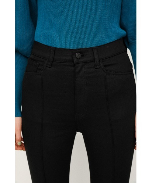 SLY（スライ）の「CALL BLACK HW PINTUCK FLARE パンツ/ハイ