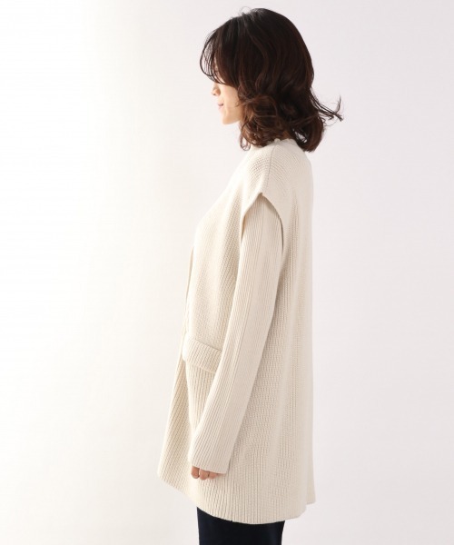 LOWRYS FARM（ローリーズファーム）の「ボトルネック＊カーディガン２Ｐニット　922698（ニット/セーター・レディース・アイボリー/ブラック/ブラウン・FREE）」の19枚目の写真