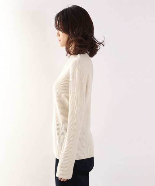 LOWRYS FARM（ローリーズファーム）の「ボトルネック＊カーディガン２Ｐニット　922698（ニット/セーター・レディース・アイボリー/ブラック/ブラウン・FREE）」の14枚目の写真