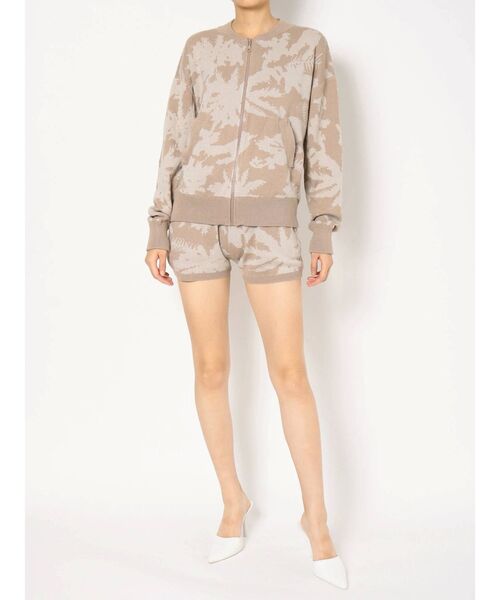 GYDA（ジェイダ）の「original leaf ニット ブルゾン（カーディガン/ボレロ・レディース・ベージュ/カーキ・FREE）」の11枚目の写真