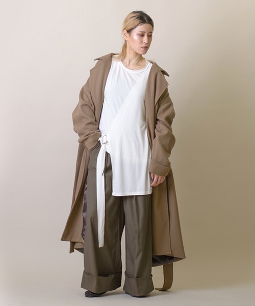 Questioning（クエスチョニング）の「Questioning ワイドパンツ（その他パンツ・メンズ・グレー/カーキ/グリーン・M/L）」の11枚目の写真