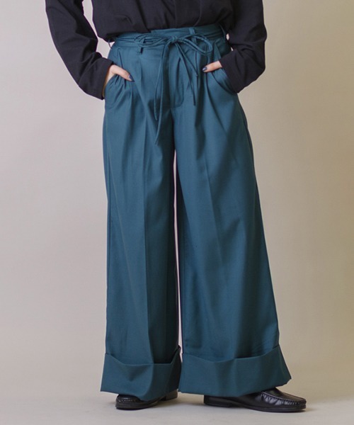 Questioning（クエスチョニング）の「Questioning ワイドパンツ（その他パンツ・メンズ・グレー/カーキ/グリーン・M/L）」の8枚目の写真