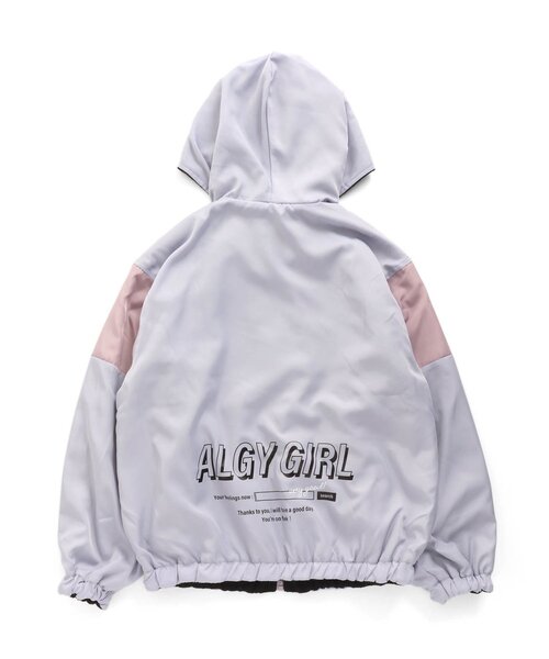 algy（アルジー）の「裏フリースリバーシブルブルゾン（ブルゾン