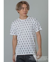 【PLAYBOY×REGIEVO】別注　総ラビットプリントTシャツ