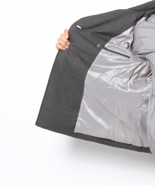 BEAMS（ビームス）の「◎BEAMS / ストレッチダウン Pコート（ピーコート・メンズ・グレー/ネイビー・SMALL/MEDIUM/LARGE）」の12枚目の写真