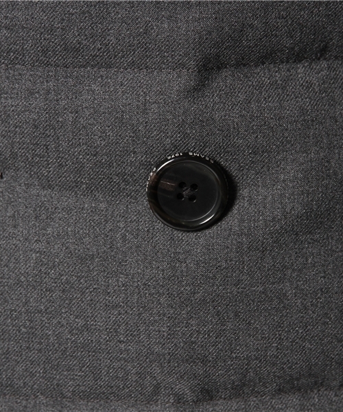 BEAMS（ビームス）の「◎BEAMS / ストレッチダウン Pコート（ピーコート・メンズ・グレー/ネイビー・SMALL/MEDIUM/LARGE）」の14枚目の写真