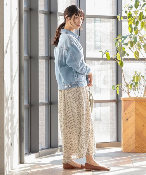 新品タグ付♡Bed&Breakfast♡Vanillaデニムジャケット♡ KOBE LETTUCE（コウベレタス）の「ビッグシルエットデニムジャケット G