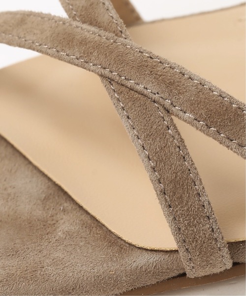 SLOBE IENA(スローブイエナ)の「SLOBE IENA クロスヒールサンダル◆(サンダル・レディース・ブラック/ベージュ・22.5/23/23.5/24/24.5)」の13枚目の写真