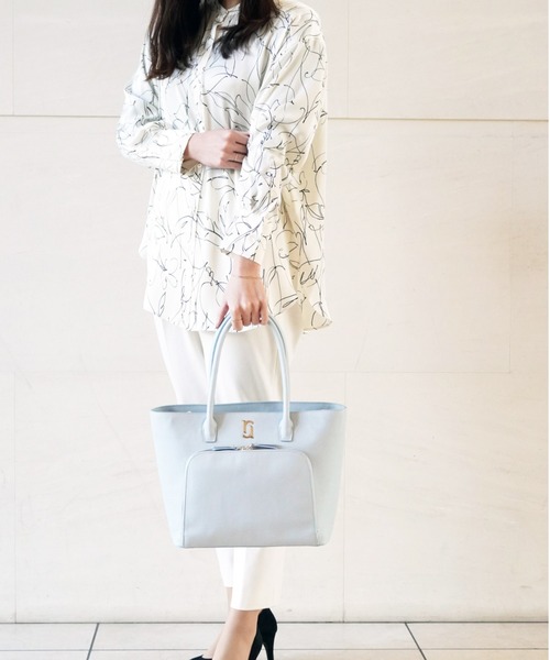 RubinRosa（ルビンローザ）の「【Rubin Rosa】ルビンローザ　Claire　クレア　トートバッグ　RR1220（トートバッグ・レディース・ブルー/ベージュ/ブラック/ピンク・FREE）」の3枚目の写真