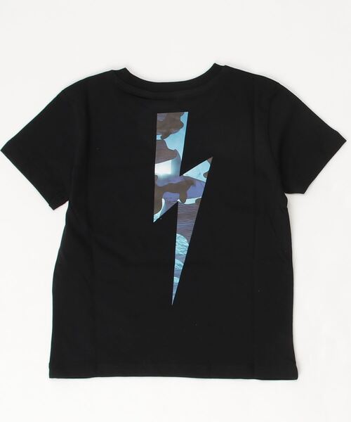 NEIL BARRETT（ニールバレット）の「Neil Barrett（ニール バレット）Tシャツカットソー（Tシャツ/カットソー・キッズ・ブラック/ホワイト/ブルー・10YEAR/6YEAR/14Y/12YEAR/8YEAR/4YEAR）」の4枚目の写真