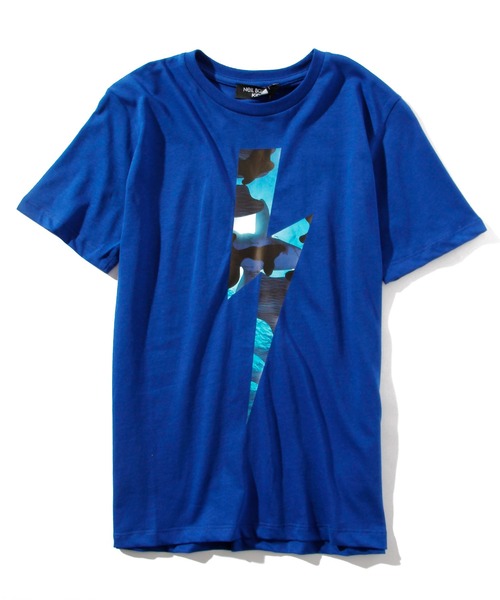 NEIL BARRETT（ニールバレット）の「Neil Barrett（ニール バレット）Tシャツカットソー（Tシャツ/カットソー・キッズ・ブラック/ホワイト/ブルー・10YEAR/6YEAR/14Y/12YEAR/8YEAR/4YEAR）」の3枚目の写真