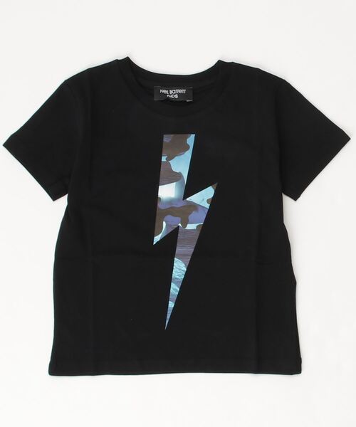 NEIL BARRETT（ニールバレット）の「Neil Barrett（ニール バレット）Tシャツカットソー（Tシャツ/カットソー・キッズ・ブラック/ホワイト/ブルー・10YEAR/6YEAR/14Y/12YEAR/8YEAR/4YEAR）」の14枚目の写真